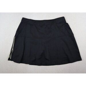 SPORT HALEY - WOMEN'S BLACK ATHLETIC GOLF SKORT - SIZE XL